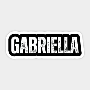 Gabriella Name Gift Birthday Holiday Anniversary Sticker